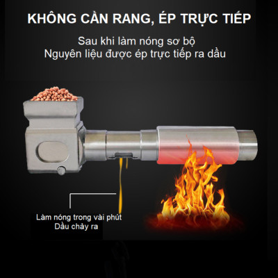 Máy ép dầu thực vật nóng và lạnh dùng trong gia đình thương hiệu cao cấp AOSIDA 888A - Hàng Chính Hãng