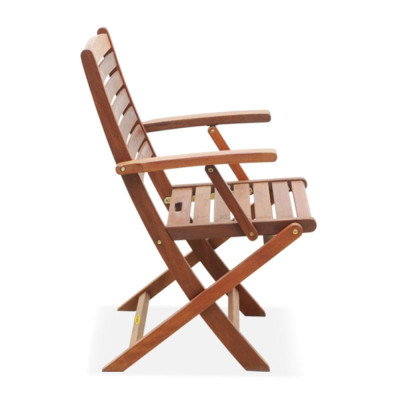 Ghế  Xếp Manis Có Tay IBIE NC2013 (57.5 x 61 x 88 cm) - Nâu