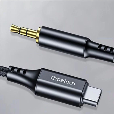 Cáp chuyển đổi Choetech AUX006 từ Type C sang Audio 3.5mm  (Hàng chính hãng)