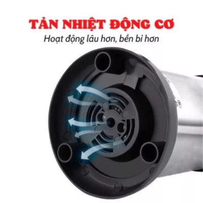 Máy Xay Hạt Khô, Máy Xay Cafe, Máy Xay Bột Khô Đa Năng Công Suất Lớn Với 8 Lưỡi Dao - Hàng Nhập Khẩu