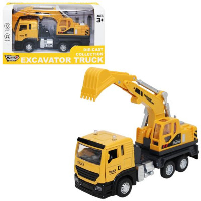 Đồ Chơi Mô Hình Xe Tải Xúc Đất Có Đèn Và Âm Thanh - Vecto VT32K