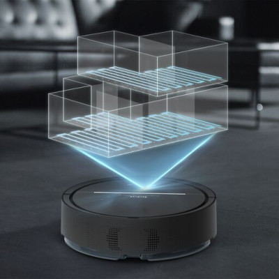 Robot hút bụi lau nhà Tefal RG7865WH - Đen - Hàng chính hãng   