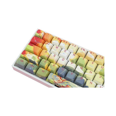 Bàn phím cơ không dây Newmen GM680 Jungle (Ngọa Hổ tàng Long ) G-Pro Silvery Speed- Hàng Chính Hãng 