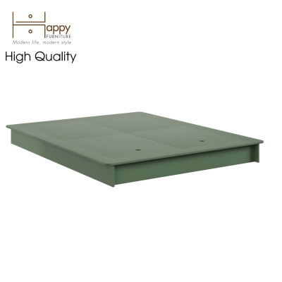 [Happy Home Furniture] NOMIA , Giường ngủ bệt bo viền ( không đầu giường) , GNG_056, GNG_057, GNG_058, GNG_059