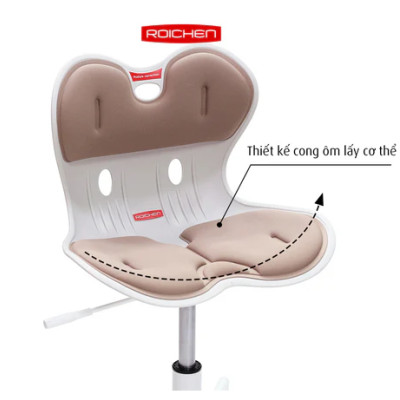 Ghế chỉnh dáng ngồi đúng WOW chân xoay Roichen