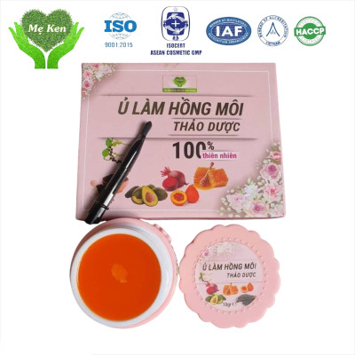 Son Dưỡng Môi Gấc Dền MẸ KEN - Ủ hồng môi thảo dược 100% thiên nhiên, dưỡng môi, dưỡng ẩm môi, giảm thâm môi NEW