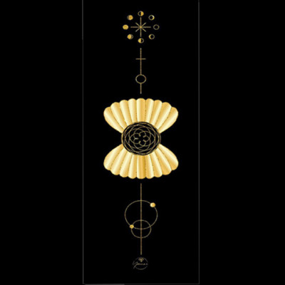 Thảm tập yoga chính hãng Yvonne, Sticky Venus (TẶNG KÈM 3 PHẦN QUÀ) dày 4mm bề mặt nhám, siêu bám, chống trơn trượt, ưa mồ hôi