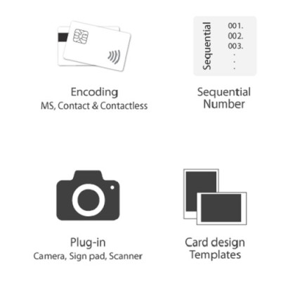 Máy in thẻ nhựa Solid Hàn Quốc - Giải pháp in thẻ đơn giản, dễ dàng cho người dùng - Hàng chính hãng