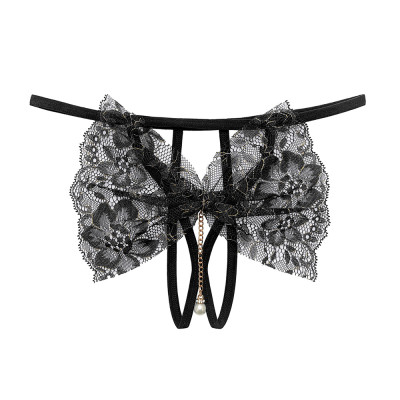 Combo 2 quần lọt khe ren hở mông, quần chip nữ, quần lót nữ sexy không đáy, đính nơ to xinh xắn, gợi cảm LYEQ064 ( MÀU NGẪU NHIÊN)