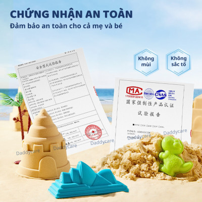 Cát động lực cho bé kèm khuôn chính hãng Mideer Magic Sand Play Set Kinetic sand