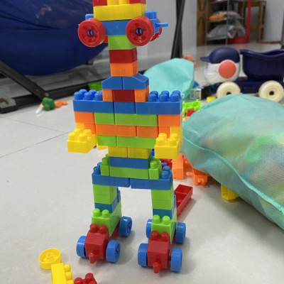 Bộ Đồ Chơi Lắp Ráp 265 Mảnh Ghép Sáng Tạo Cho Bé