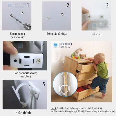 "Giá Để Sách Hiện Đại 5 Tầng Rộng 20cm, Dài 78cm Cao 155cm Màu Trắng Walnut SIB Decor KSG12