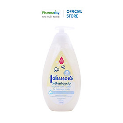 Sữa Tắm Gội Toàn Thân Johnson’s Baby Cottontouch (500ml)