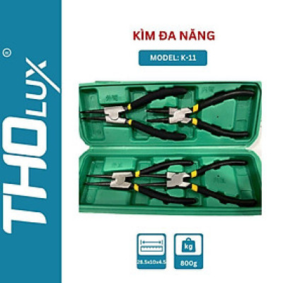 Kìm Mũi Nhọn Đa Năng K-11 Tholux Thiết Kế Tinh Tế Chất Liệu Cao Cấp Bền Bỉ