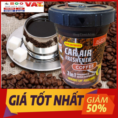 Sáp thơm ôtô thiên nhiên tiện dụng Acana 130g (hương cà phê)