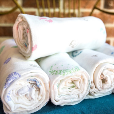  Bộ 3 khăn đa năng vải sợi tre cho bé 120x120 Mamaru MA-KDN03 - Diệt khuẩn, hút ẩm tốt, kháng tia UV