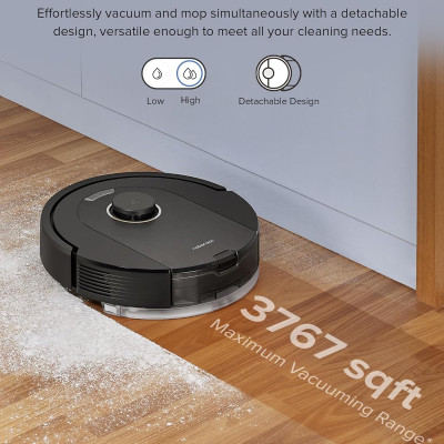 Robot Hút Bụi Lau Nhà Roborock Q10 VF Công Nghệ Lau Rung, Lực Hút 10.000 Pa - Hàng Chính Hãng