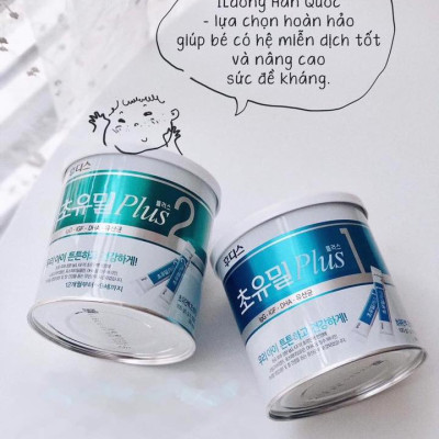 Sữa Non ILDong Foodis Plus 2Hàn Quốc, tăng kháng thể cho trẻ em còi xương, suy dinh dưỡng, bé mới ốm dậy, không được khỏe và những bé biếng ăn, số 2 - OZ Slim Store