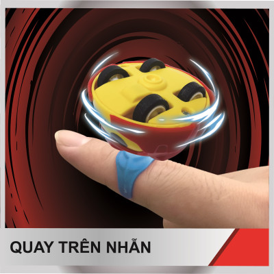 Bộ 4 Con quay kỳ diệu Yuga Toys chiến xa + đấu trường - Hàng chính hãng