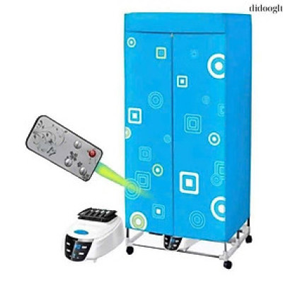 Tủ Sấy Quần Áo Có Điều Khiển Từ Xa và loại cơ Công Suất 1500W-Sấy Nhanh Tiết Kiệm Điện