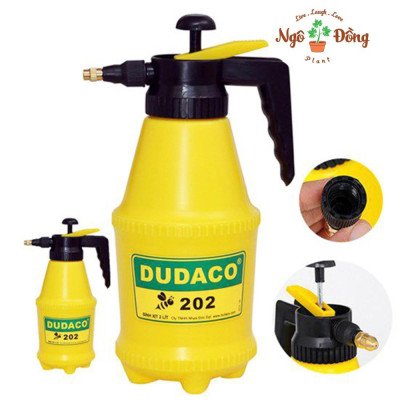 Bình Xịt Nước Phun Sương Tưới Cây Kiểng 2 Lít - 1 LÍT Dudaco Nhựa Cao Cấp Vật Tư Dụng Cụ Làm Vườn