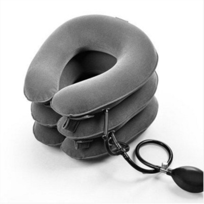 Đai Gối Hơi Đỡ Cổ Massage Hỗ Trợ Điều Trị Kéo Dãn Đốt Sống Cổ KUNBE ( Bóng Kim Loại )