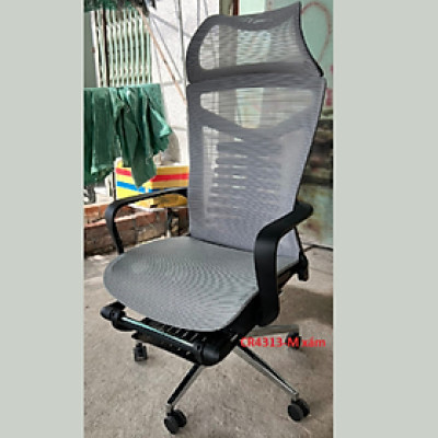 Ghế lưới hỗ trợ cột sống có gác chân CR4313-M Nội thất Capta