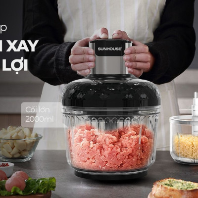 Máy Xay Thịt Đa Năng Sunhouse SHD5412 - Hàng Chính Hãng