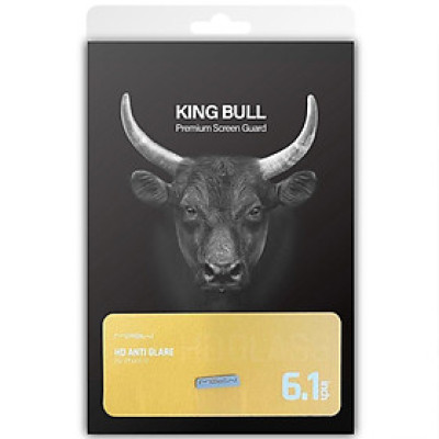 Miếng Dán Cường Lực Mờ Mipow Kingbull ANTI-GLARE PREMIUM HD (2.7D) Dành Cho Iphone 12 Mini / Iphone 12/ Iphone 12 Pro/ Iphone 12 Promax - Iphone 12/ iPhone 12 Pro - Hàng Chính Hãng