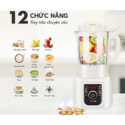 Máy Làm Sữa Hạt SEKA E300 Đa Năng 12 Chức Năng Cao Cấp - Hàng Chính Hãng