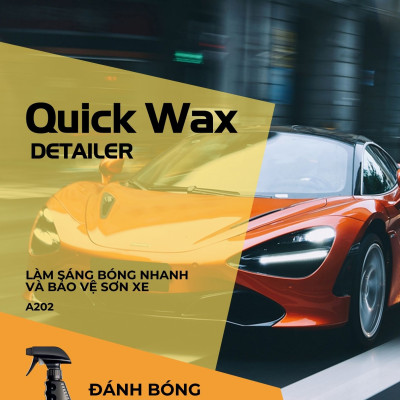 Dung Dịch Đánh Bóng Nhanh Sơn Ô Tô SUPERONE Quick Wax Detailer - Exterior SOUTHWALL A202