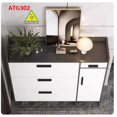 Tủ giày thông minh cánh lật, tủ giày đẹp bằng gỗ MDF ATG302