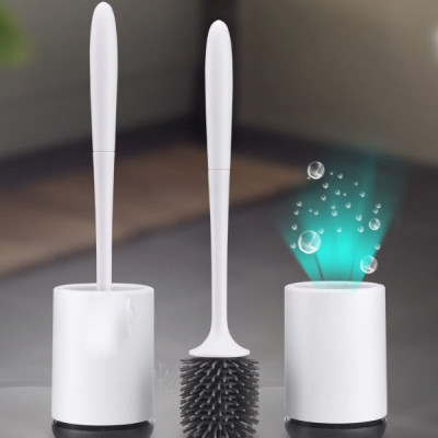 Cây Cọ Vệ Sinh Toilet Mềm Có Giá Đỡ  E01833