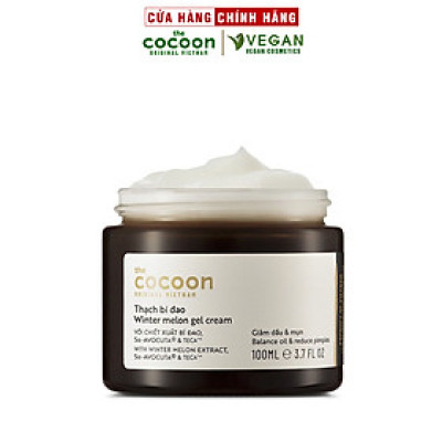 Thạch bí đao Cocoon 100ml giảm dầu và mụn thuần chay