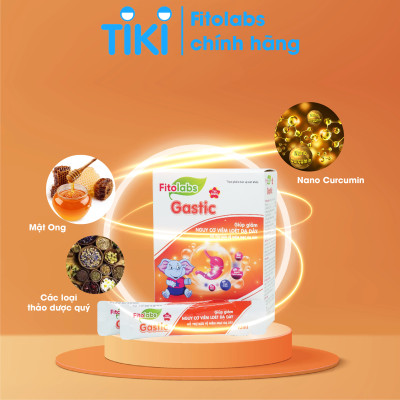 Fitolabs Gastic từ các thảo dược giúp hỗ trợ bảo vệ dạ dày, cải thiện triệu chứng đau do viêm loét dạ dày