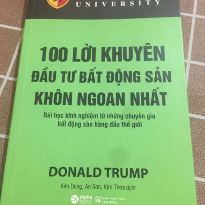Những Bài Học Kinh Nghiệm Từ Những Chuyên Gia Bất Động Sản Hàng Đầu Thế Giới: 100 Lời Khuyên Đầu Tư Bất Động Sản Khôn Ngoan Nhất