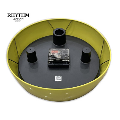 Đồng hồ treo tường Nhật Bản RHYTHM CMG536NR05, Kt 25.0 x 6.3cm, 640g, Vỏ Nhựa