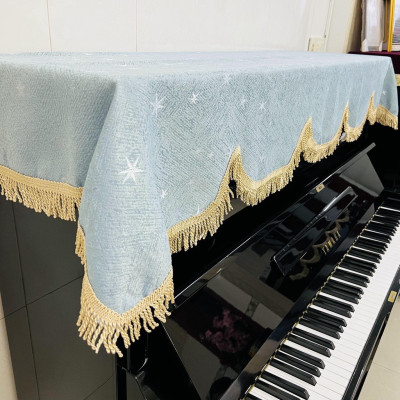 Khăn phủ đàn piano cao cấp chống bụi chống xước sang trọng cho đàn piano cơ và đàn piano điện - Hàng chính hãng