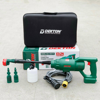 MÁY XỊT RỬA XE DÙNG PIN 21V DEKTON M21-SRX775 - HÀNG CHÍNH HÃNG