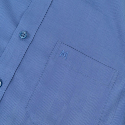 Áo sơ mi nam tay ngắn mã Khatoco A1MN498T2-CNCR742-2703-N