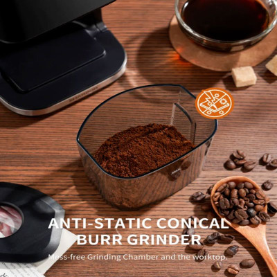 Máy xay hạt cà phê Espresso cao cấp Shardor BD-CG018 Tích hợp 51 chế độ xay hạt cà phê- hàng chính hãng