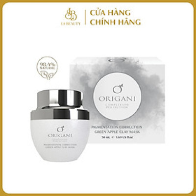 Mặt Nạ Đất Sét Táo Xanh Điều Chỉnh Sắc Tố - Có Chứng Nhận Hữu Cơ - Origani Erda Pigmentation Correction Green Apple Clay Mask 50ml - Xuất Xứ Từ Úc