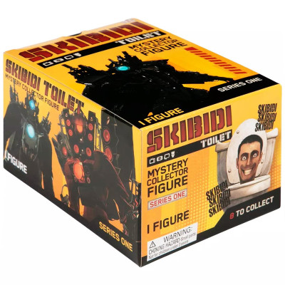 Đồ Chơi Mô Hình Nhân Vật Mini - Skibidi Toilet - Series 1 - Bonkers Toys ST1301 (Sản Phẩm Bên Trong Là Ngẫu Nhiên)