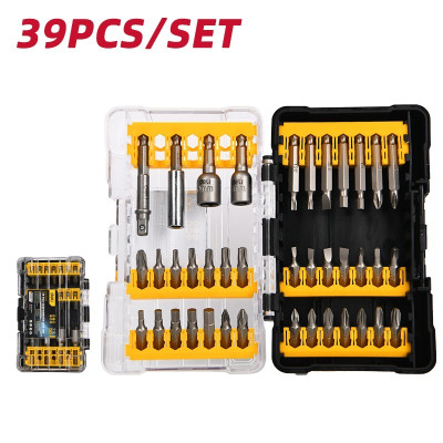 Bộ 39 đầu vít Deli chất liệu thép chống gỉ - Đầu vặn ốc vít các loại có từ tính