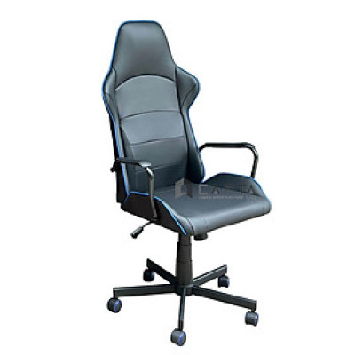 Ghế ngồi chơi game chân xoay CM4494-P Nội thất Capta Ghế nam làm việc tại nhà lưng cao ngả gật gù hiện đại