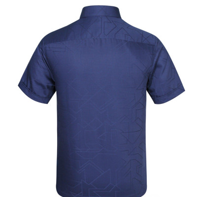 Áo sơ mi nam KHATOCO ngắn tay họa tiết A1MN468T2-CNMK193-2411-N