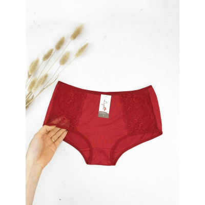 Quần Lót Nữ Cotton Cạp Vừa LUPERI LU3QL74 Nâng Mông Phối Ren Cao Cấp Kháng Khuẩn, Khử Mùi, Thoáng Khí