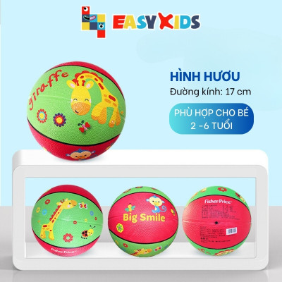Đồ chơi bóng rổ trẻ em cao cấp Fisher Price cho trẻ 2-6 tuổi có tặng kèm bơm hơi