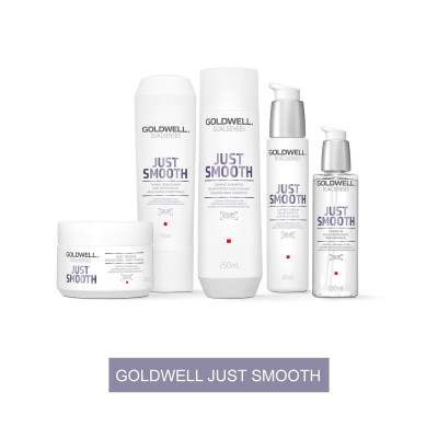 Dầu Xả Dưỡng Tóc Mềm Mượt Goldwell Just Smooth Giảm Bông Xù, Xơ Rối, Kiểm Soát Tóc Tức Thì