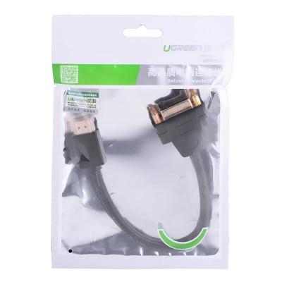 Ugreen UG2013620136TK Màu Đen Đầu chuyển đổi HDMI sang DVI 24 + 5 âm - HÀNG CHÍNH HÃNG
